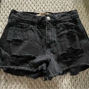 hollister jean shorts